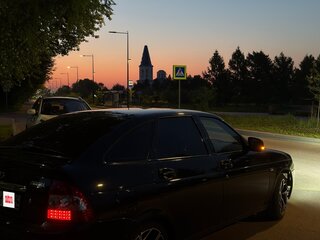 2014 Lada (ВАЗ) Priora I Рестайлинг, чёрный, 540000 рублей, вид 4