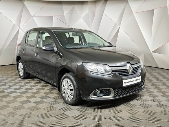 2014 Renault Sandero II, чёрный - вид 2