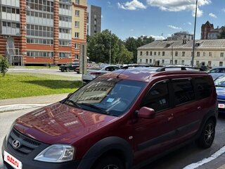 2019 Lada (ВАЗ) Largus Cross I, красный, 700000 рублей, вид 2