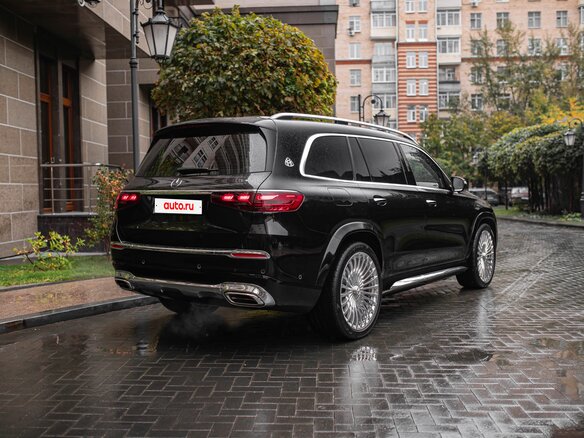 2024 Mercedes-Benz Maybach GLS 600 I Рестайлинг, чёрный - вид 4