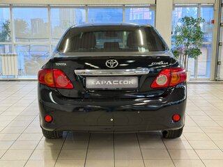 2007 Toyota Corolla AMT X (E140, E150), чёрный, 770000 рублей, вид 4