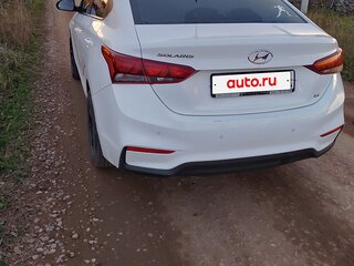 2017 Hyundai Solaris II, белый, 1200000 рублей, вид 4