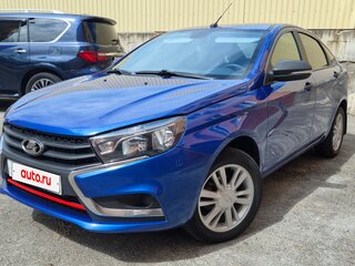 2020 Lada (ВАЗ) Vesta I, синий, 800000 рублей, вид 1