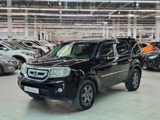 2008 Honda Pilot II, чёрный, 962000 рублей, вид 1