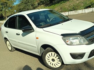 2014 Lada (ВАЗ) Granta I, белый, 475000 рублей, вид 4