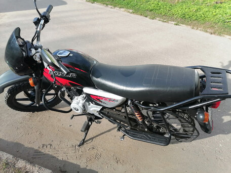 2021 Bajaj Boxer BM 150X, чёрный, 120000 рублей, вид 4