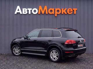 2011 Volkswagen Touareg II, чёрный, 1829000 рублей, вид 4