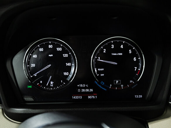 2018 BMW X1 28i xDrive II (F48), чёрный - вид 11