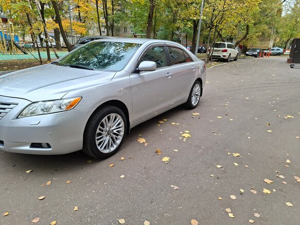 2007 Toyota Camry VI (XV40), серебристый - вид 3