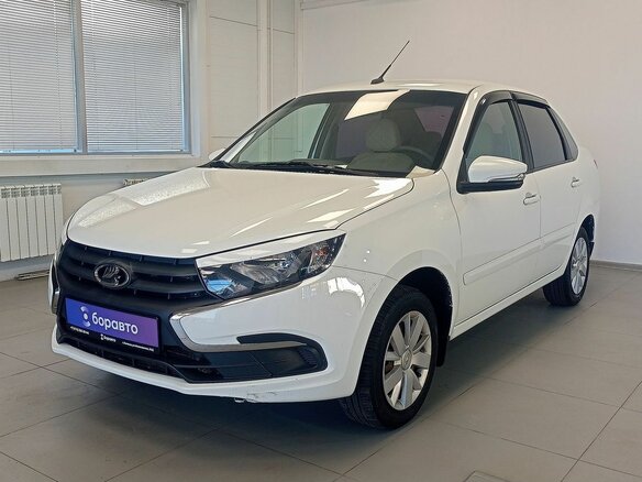 2021 Lada (ВАЗ) Granta I Рестайлинг, белый, 750000 рублей
