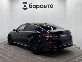 2019 Kia Optima IV Рестайлинг, синий, 1850000 рублей, вид 4