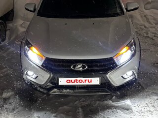 2021 Lada (ВАЗ) Vesta SW I, белый, 1100000 рублей, вид 3