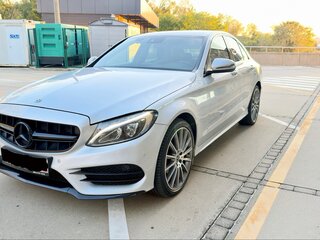 2017 Mercedes-Benz C-Класс 200 9G-TRONIC IV (W205), серебристый, 2600000 рублей, вид 3
