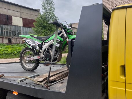 2008 Kawasaki KLX 450, зелёный, 400000 рублей, вид 5
