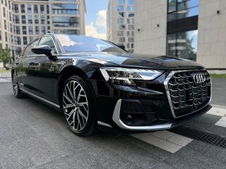 2026 Audi A8 Long 50 TDI IV (D5) Рестайлинг, чёрный, 27999000 рублей, вид 2