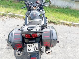2007 Yamaha FJR1300, чёрный, 490000 рублей, вид 4