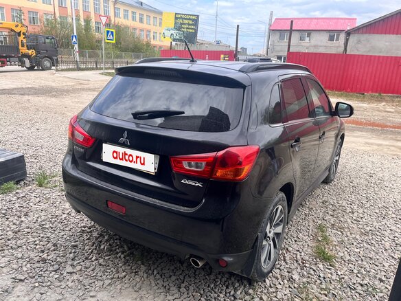 2014 Mitsubishi ASX I Рестайлинг, чёрный, 1250000 рублей - вид 4