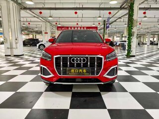 2022 Audi Q2 L 35 TFSI I Рестайлинг, красный, 1570000 рублей, вид 2