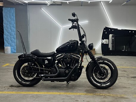 2009 Harley-Davidson Sportster 1200, чёрный, 1000000 рублей, вид 1