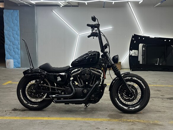 2009 Harley-Davidson Sportster 1200, чёрный, 1000000 рублей