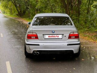 2002 BMW 5 серии 525i IV (E39) Рестайлинг, серебристый, 730000 рублей, вид 5