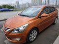 2015 Hyundai Solaris I Рестайлинг, оранжевый, 1201000 рублей