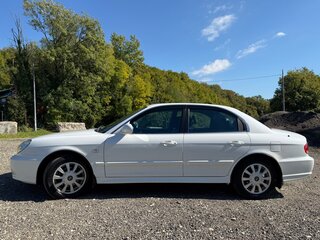 2006 Hyundai Sonata ТагАЗ IV (EF) Рестайлинг, белый, 720000 рублей, вид 4