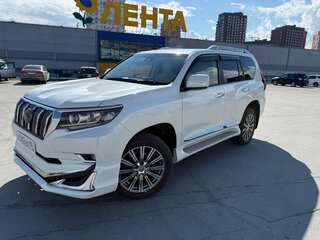 2018 Toyota Land Cruiser Prado 150 Series Рестайлинг 2, белый, 4350000 рублей, вид 2