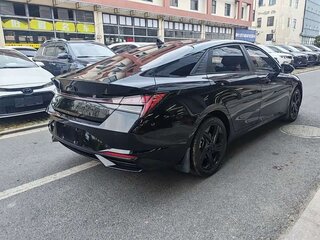 2022 Hyundai Elantra VII (CN7), чёрный, 1500500 рублей, вид 4