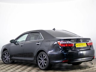 2015 Toyota Camry VII (XV50) Рестайлинг, чёрный, 1999000 рублей, вид 4