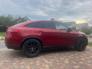 2017 Mercedes-Benz GLE Coupe 350 d I (C292), красный, 4350000 рублей, вид 4
