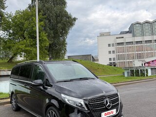 2020 Mercedes-Benz V-Класс Long 300 d длинный III (W447) Рестайлинг, чёрный, 5900000 рублей, вид 2