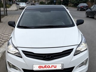2015 Hyundai Solaris I Рестайлинг, белый, 580000 рублей, вид 1