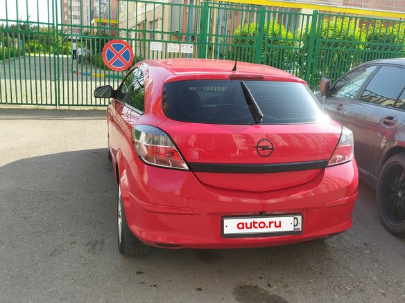 2009 Opel Astra GTC H Рестайлинг, красный, 450000 рублей - вид 6