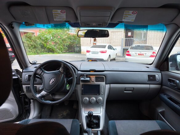 2006 Subaru Forester II Рестайлинг, чёрный - вид 8