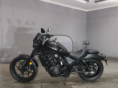 2021 Honda CMX 1100 Rebel, чёрный, 1077000 рублей, вид 1