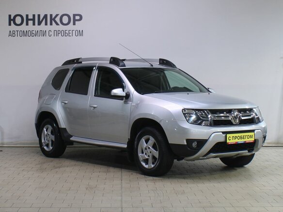 2017 Renault Duster I Рестайлинг, серебристый - вид 2