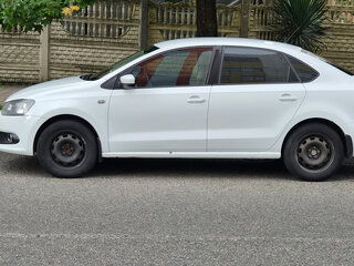 2014 Volkswagen Polo V, белый, 530000 рублей, вид 4