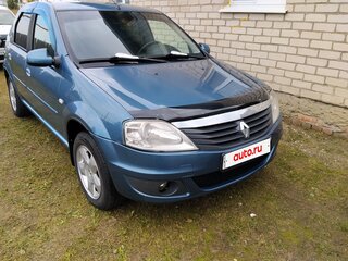 2011 Renault Logan I Рестайлинг, синий, 605000 рублей, вид 2