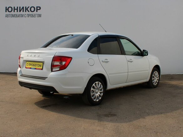 2024 Lada (ВАЗ) Granta I Рестайлинг, белый, 759000 рублей - вид 5