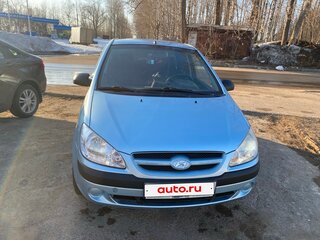2007 Hyundai Getz I Рестайлинг, голубой, 430000 рублей, вид 2