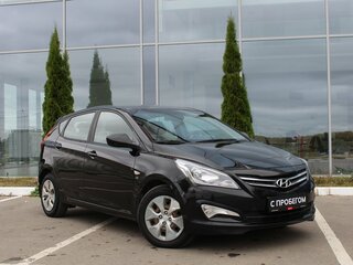 2015 Hyundai Solaris I Рестайлинг, чёрный, 980000 рублей, вид 3