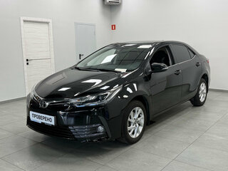 2017 Toyota Corolla XI (E160, E170, E180) Рестайлинг 1, чёрный, 1660000 рублей, вид 1