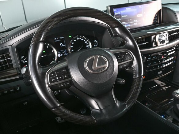 2020 Lexus LX 570 III Рестайлинг 2, чёрный - вид 12