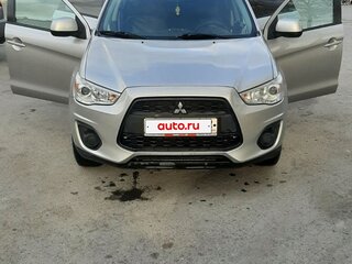 2014 Mitsubishi ASX I Рестайлинг, серебристый, 980000 рублей, вид 2