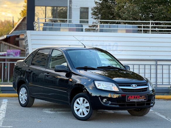 2014 Lada (ВАЗ) Granta I, чёрный - вид 25