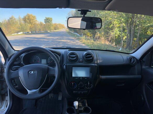 2016 Lada (ВАЗ) Granta I, серебристый, 365000 рублей - вид 6