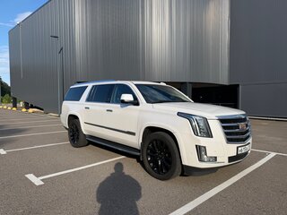 2019 Cadillac Escalade ESV IV, белый, 6100000 рублей, вид 4