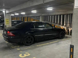 2002 Mercedes-Benz S-Класс 320 Long IV (W220), чёрный, 299000 рублей, вид 5