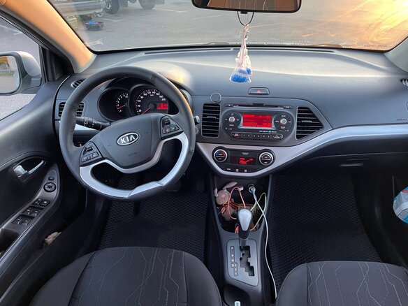 2012 Kia Picanto II, серебристый, 900000 рублей - вид 8